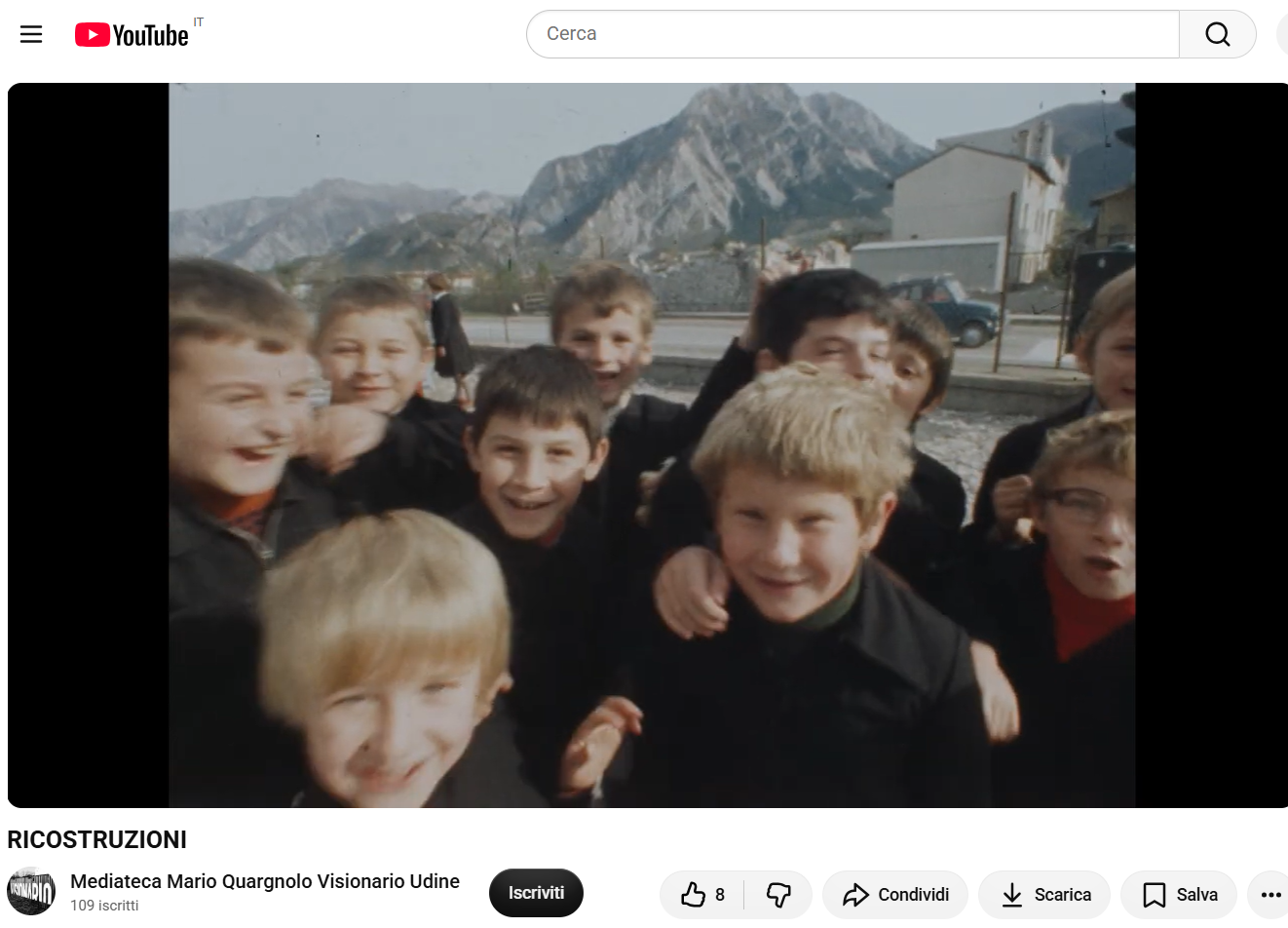 Pubblicato on line il video di 